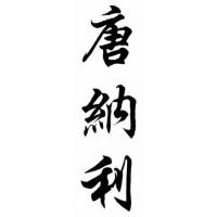 Donnelly Family Name Chinese Calligraphy Painting