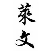Levine Family Name Chinese Calligraphy Painting