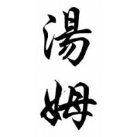 Tom Chinese Calligraphy Name Painting